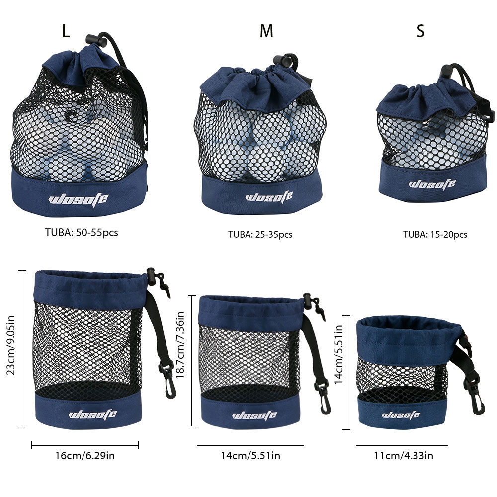 Golf Equipment Drawing - กระเป๋าใส่ลูกบอลกอล์ฟ1ชิ้นกระเป๋าใส่ลูกบอลเก็บของไนลอนตาข่ายที่แขวนเชือกพร้อมคลิปพลาสติกสำหรับแขวนสะดวกในการใส่ถุงกอล์ฟ