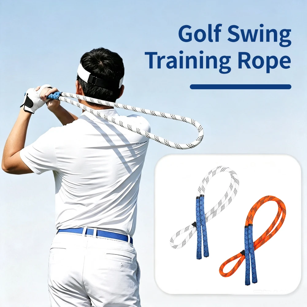 Golf Equipment - อุปกรณ์ฝึกซ้อมวงสวิงกอล์ฟสำหรับการปรับปรุงจังหวะการสวิง อุปกรณ์ฝึกซ้อมในร่มที่ช่วยเพิ่มความยืดหยุ่น อุปกรณ์ช่วยฝึกวงสวิงกอล์ฟ