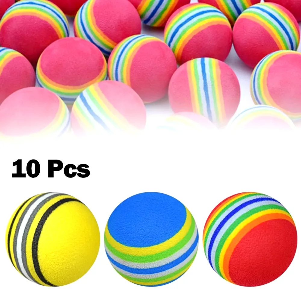 ลูกบอลโฟมฝึกซ้อมตีกอล์ฟ 10 ชิ้ - Golf Exercise Equipment บทวิจารณ์และราคา