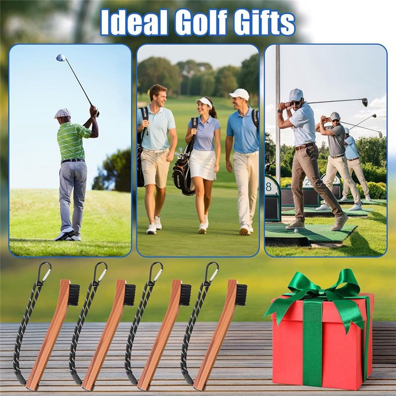 แปรงทำความสะอาดร่องไม้กอล์ฟ 4  - Golf Equipment Sales บทวิจารณ์และราคา