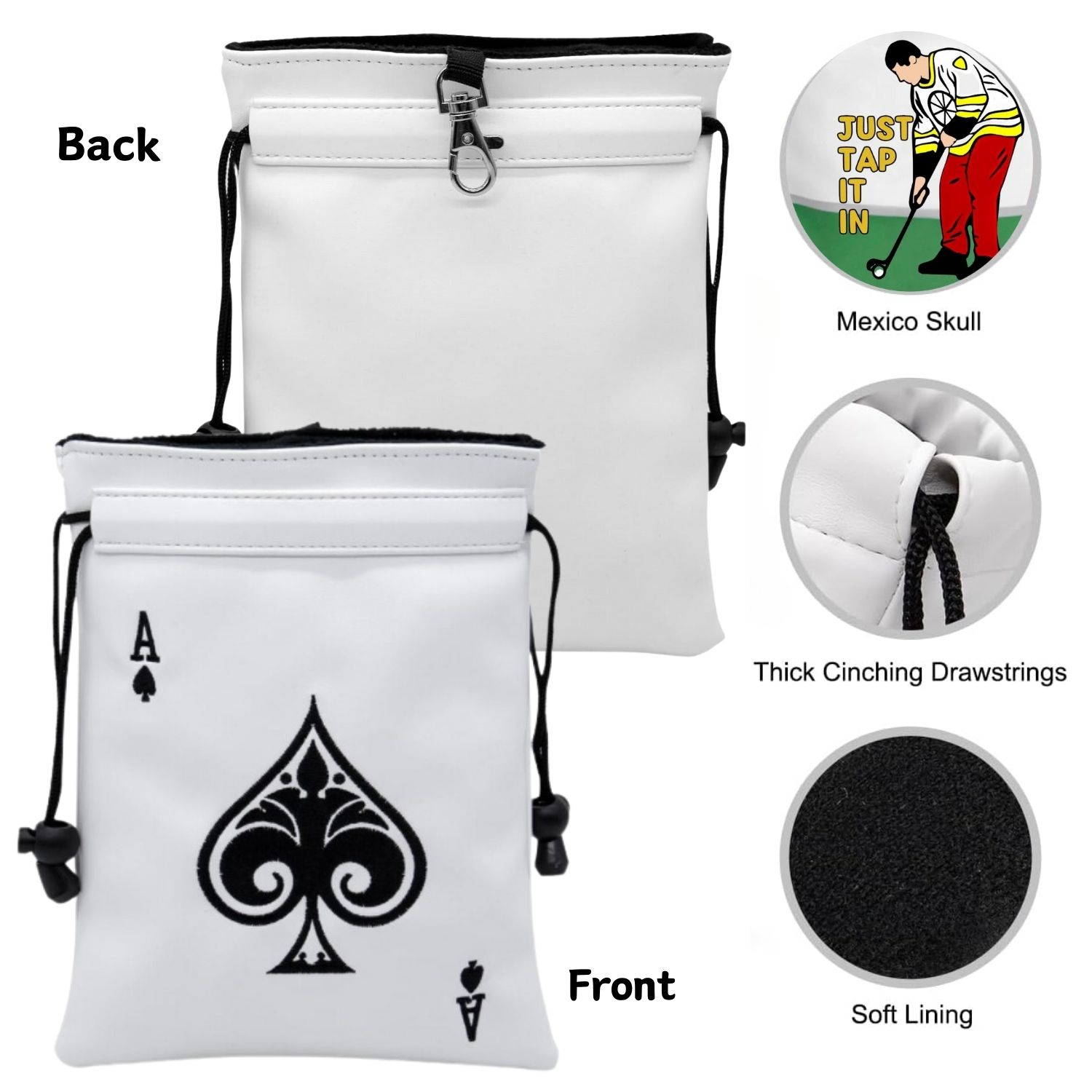 กระเป๋าใส่ของมีค่าสำหรับกอล์ฟล - Golf Equipment Drawing บทวิจารณ์และราคา