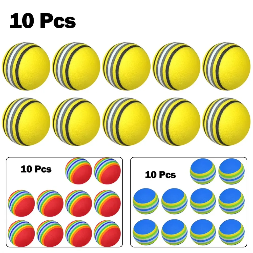 10 ชิ้น 35 มม. ลูกบอลโฟมฝึกซ้อ - Golf Exercise Equipment บทวิจารณ์และราคา