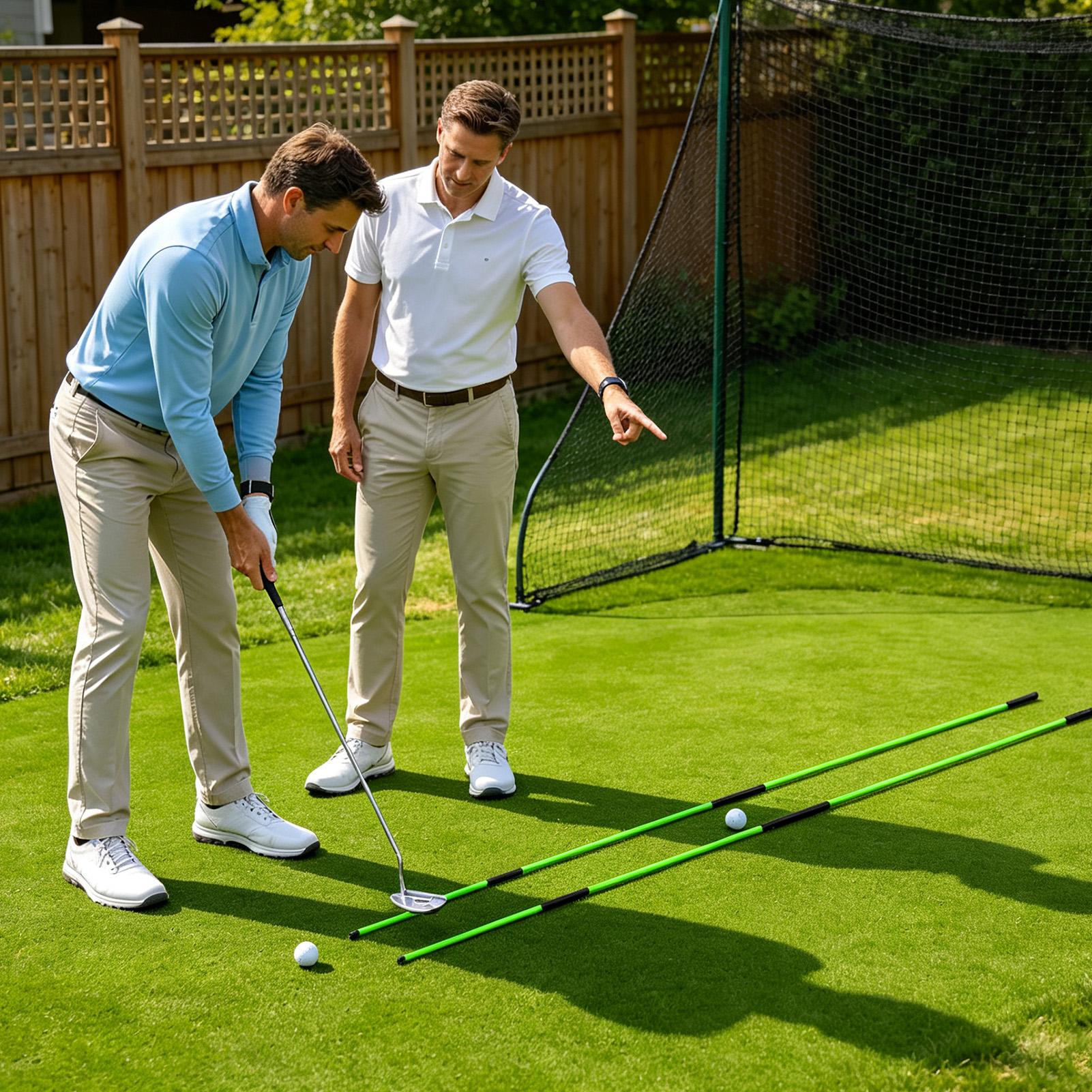 อุปกรณ์ฝึกการจัดแนววงสวิงกอล์ฟ - Golf Equipment บทวิจารณ์และราคา