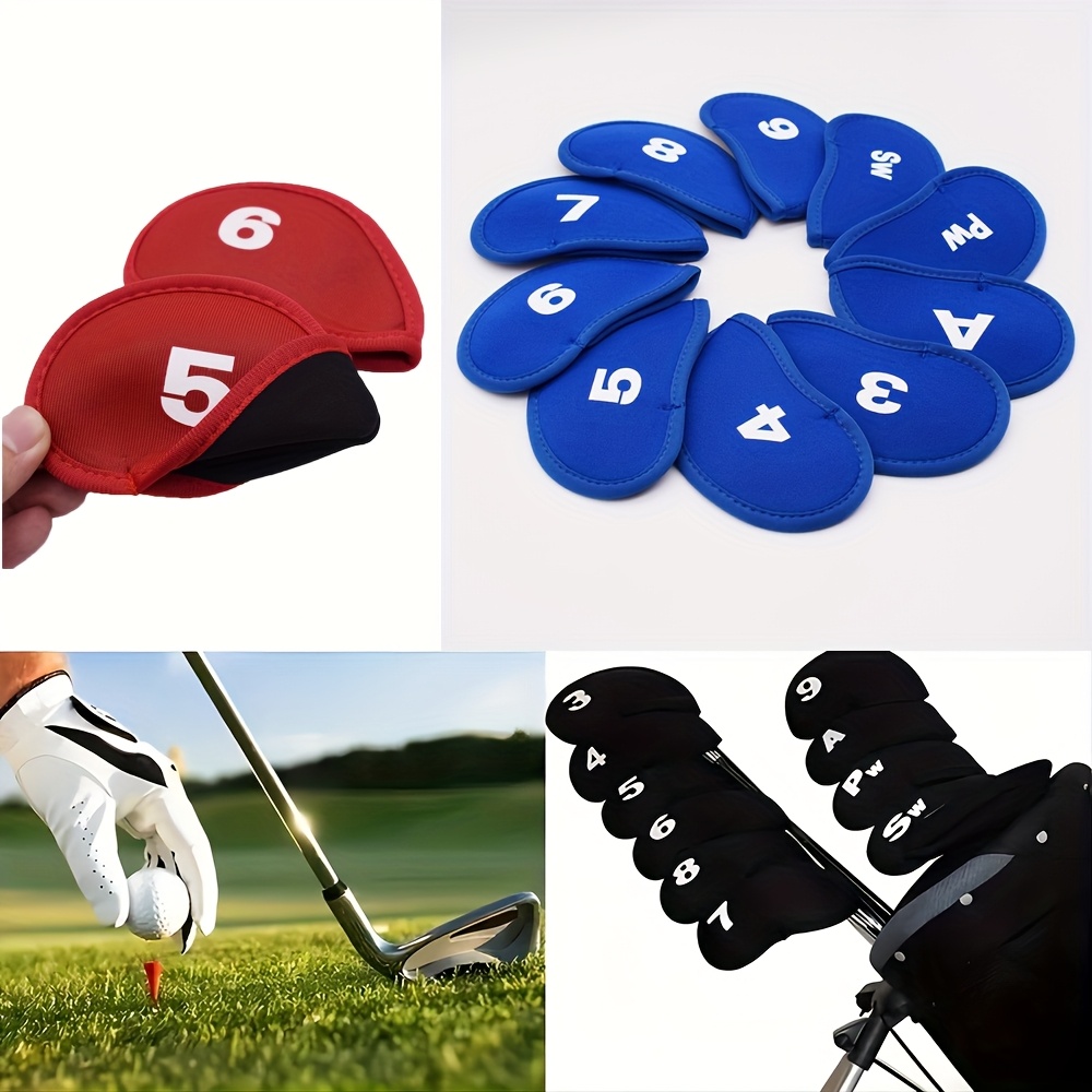 10 ชิ้นแบบพกพากอล์ฟคลับหัวเหล็ - Golf Club Iron Set บทวิจารณ์และราคา