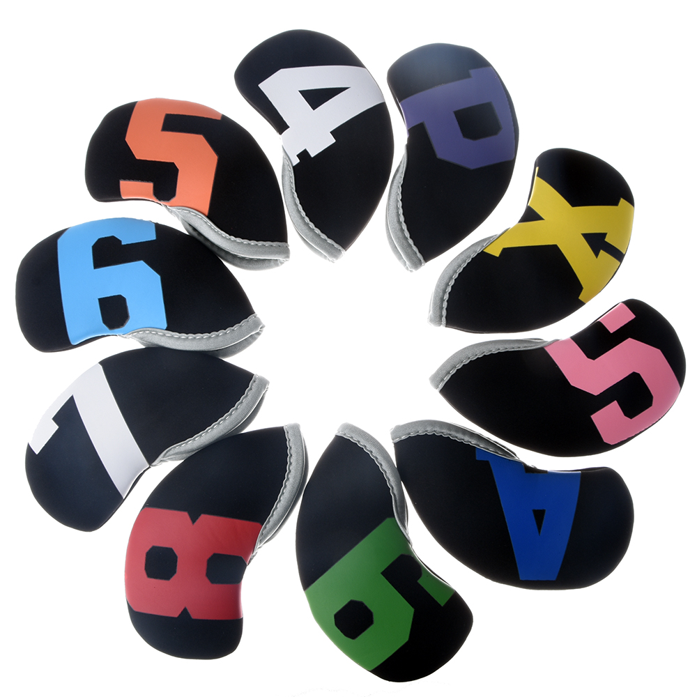 10 ชิ้น/เซ็ตใหม่กอล์ฟหัวเหล็กก - Golf Club Iron Set บทวิจารณ์และราคา