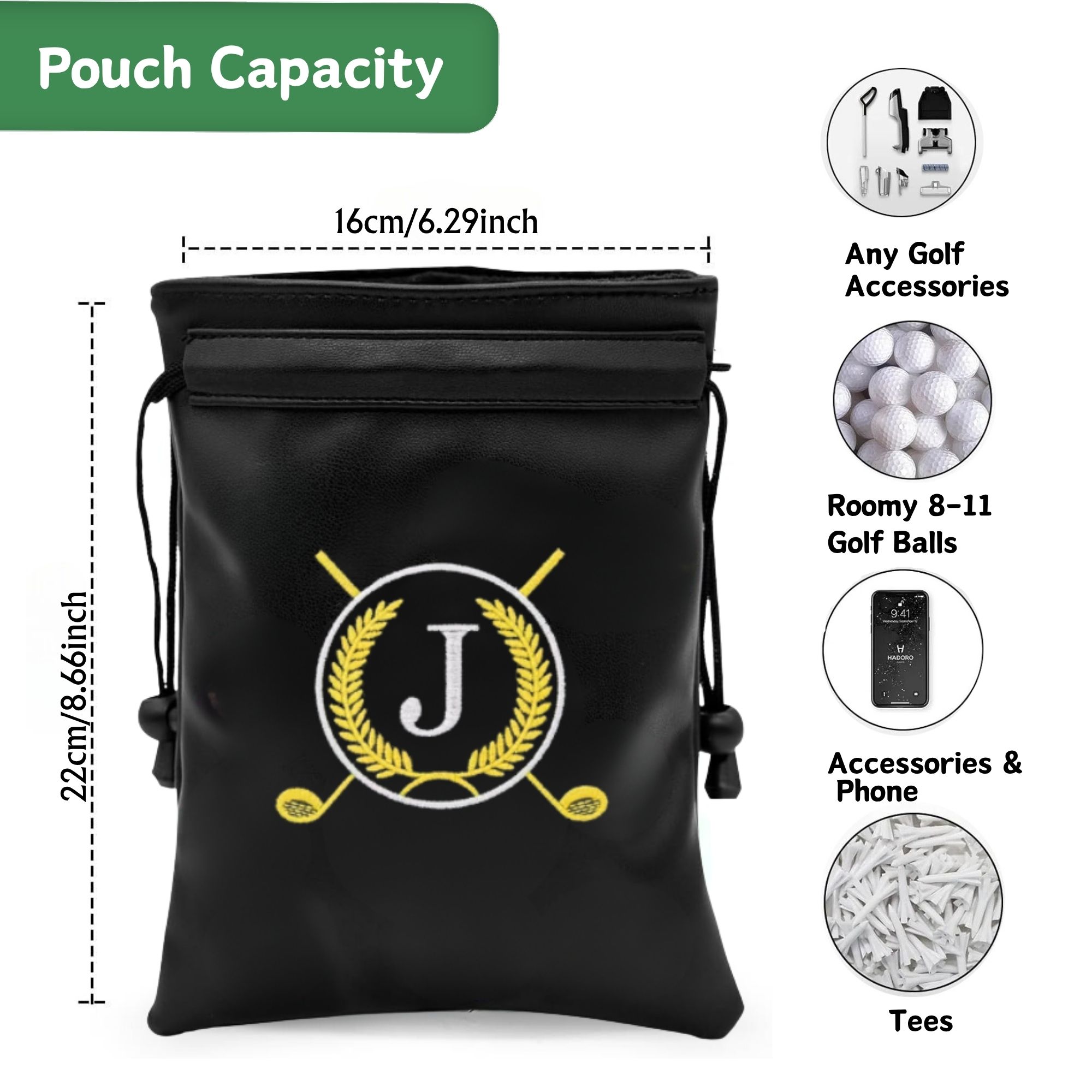 กระเป๋าใส่ของมีค่าสำหรับกอล์ฟล - Golf Equipment Drawing บทวิจารณ์และราคา